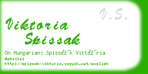 viktoria spissak business card